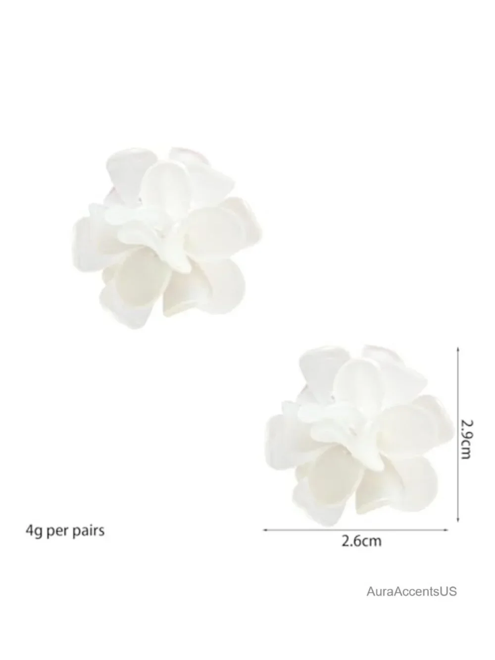 Flower Cluster Earrings for Women Boho Statement Floral Dangle